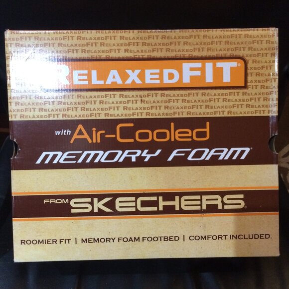 Men's Skechers Ankle Boots Black Leather Nubuck Size US 12 New - Picture 8 of 8